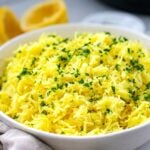 Instant Pot Lemon Rice (Greek Inspired)