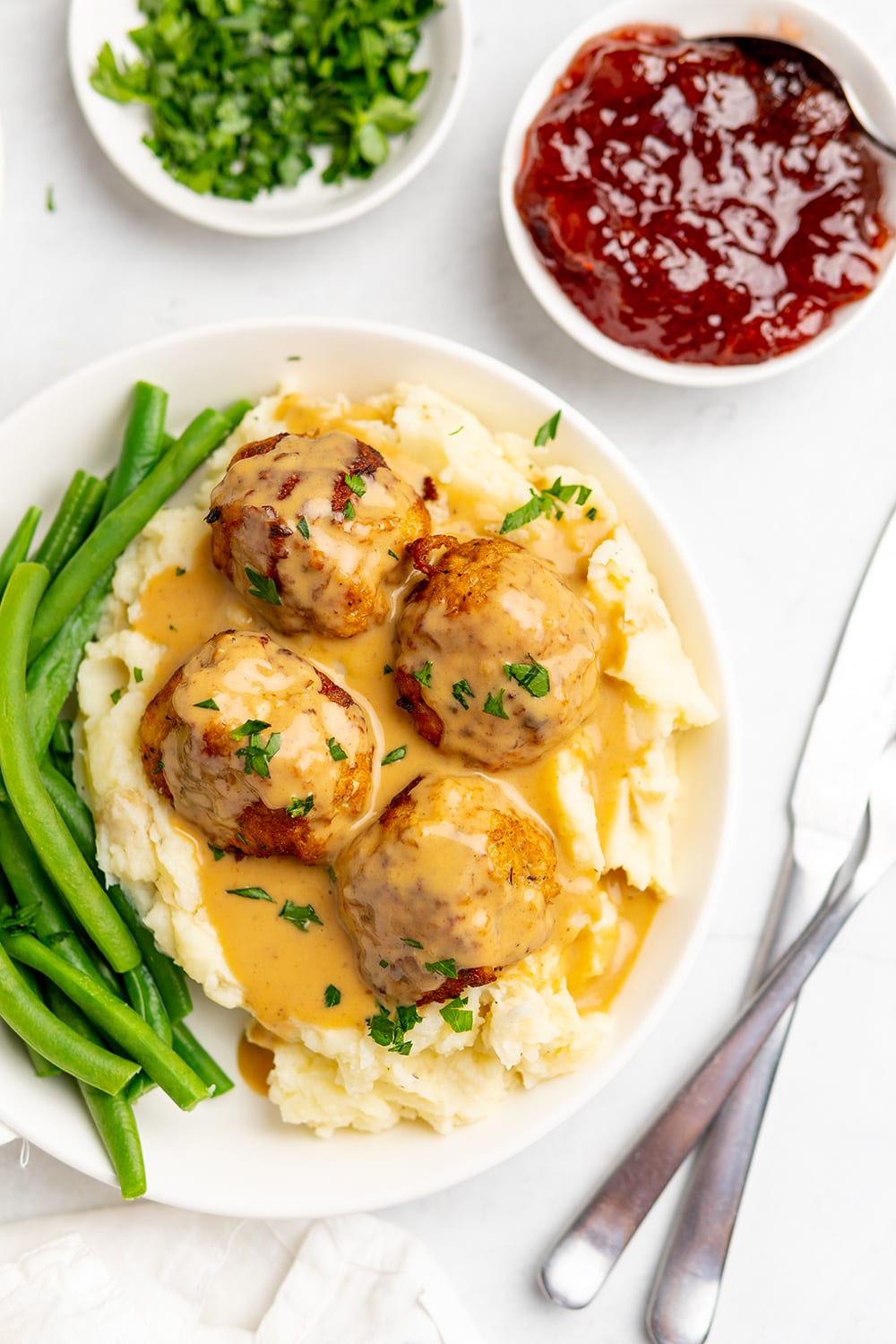 Instant Pot Turkey Meatballs And Gravy Recipe