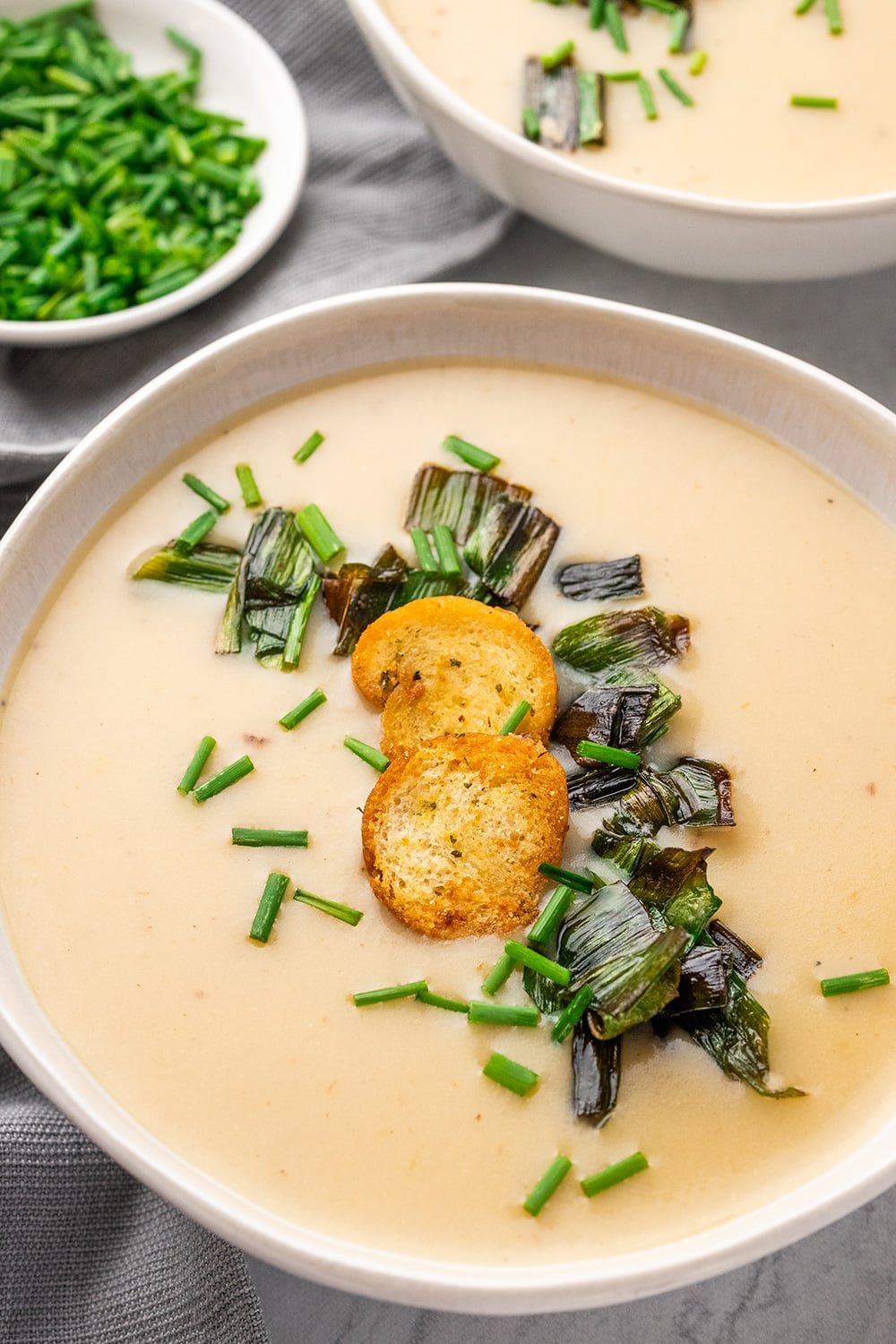 Instant Pot Potato & Leek Soup