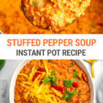 Instant Pot Stuffed Pepper Soup Recipe