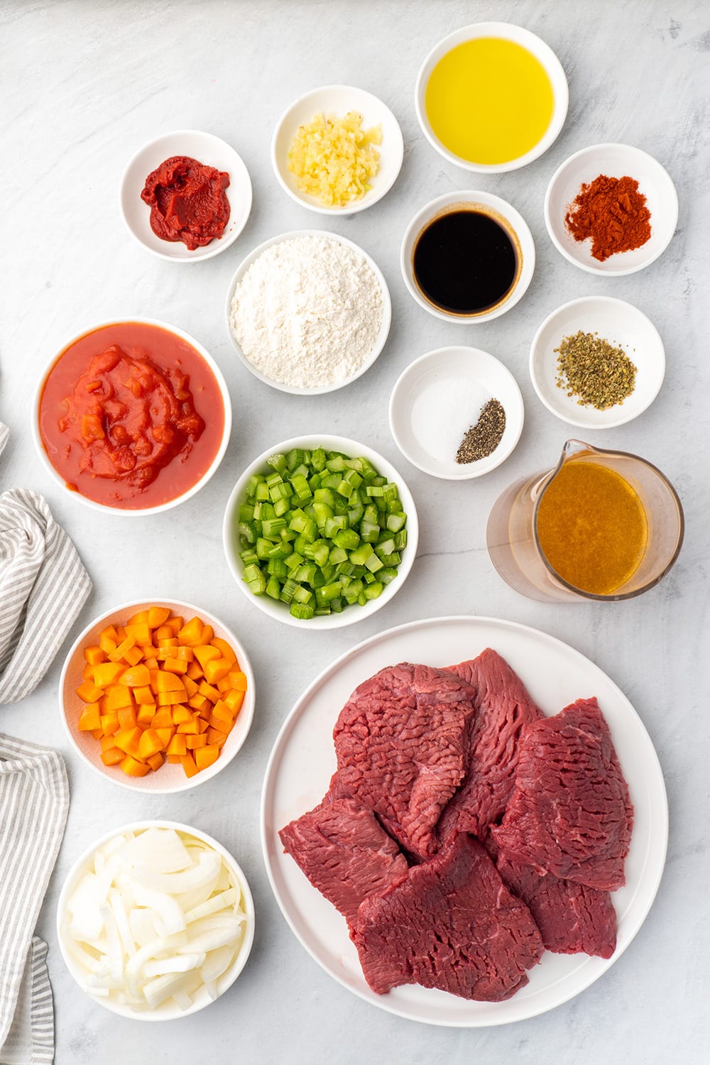 Swiss Steak Ingredients