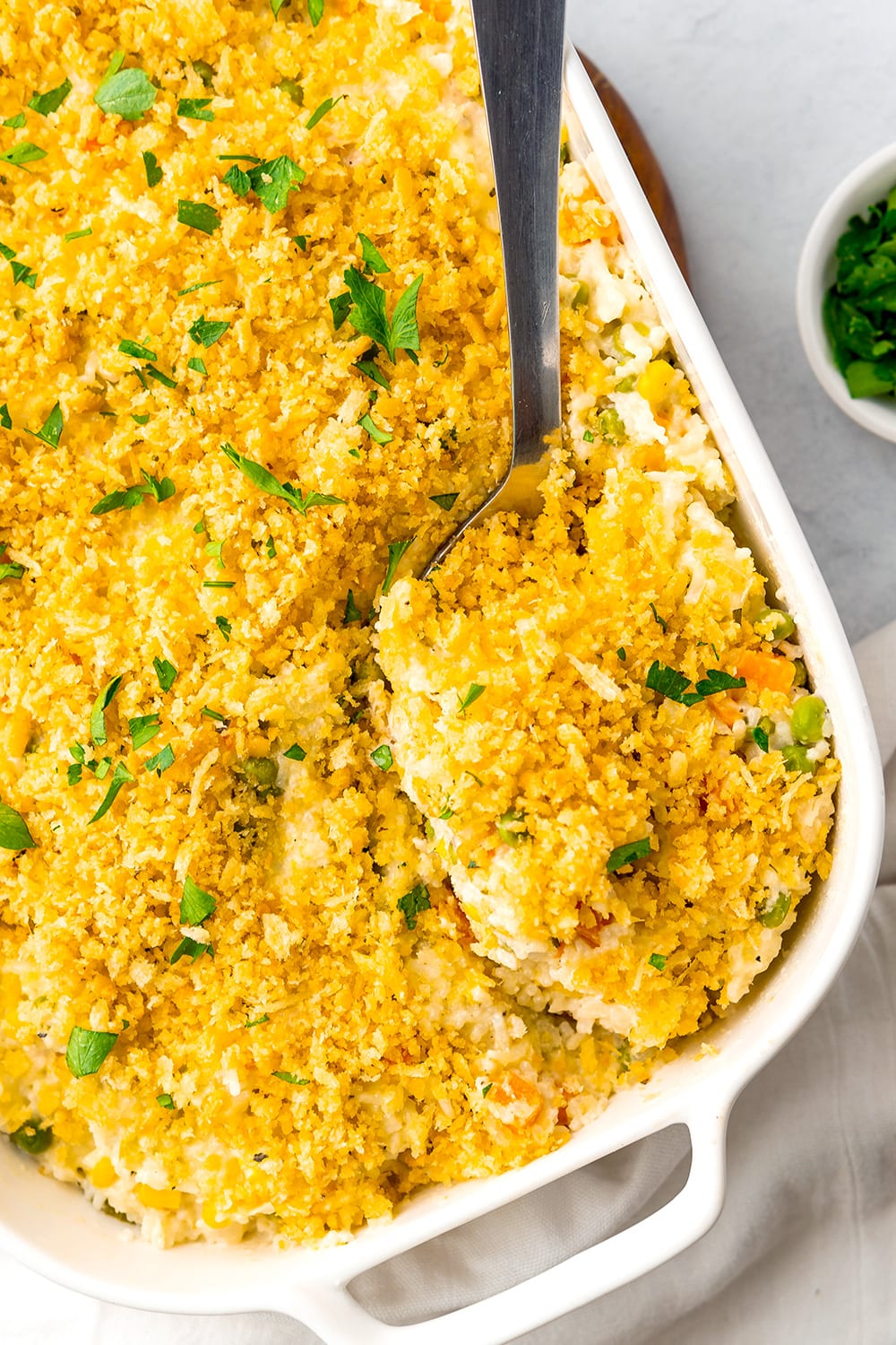 Instant Pot Turkey Rice Casserole