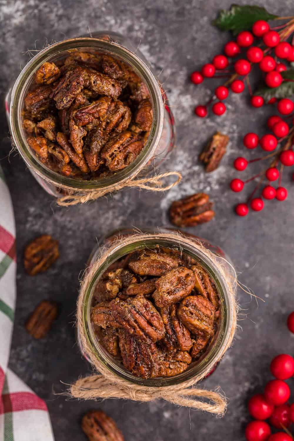 Air Fryer Candied Pecans