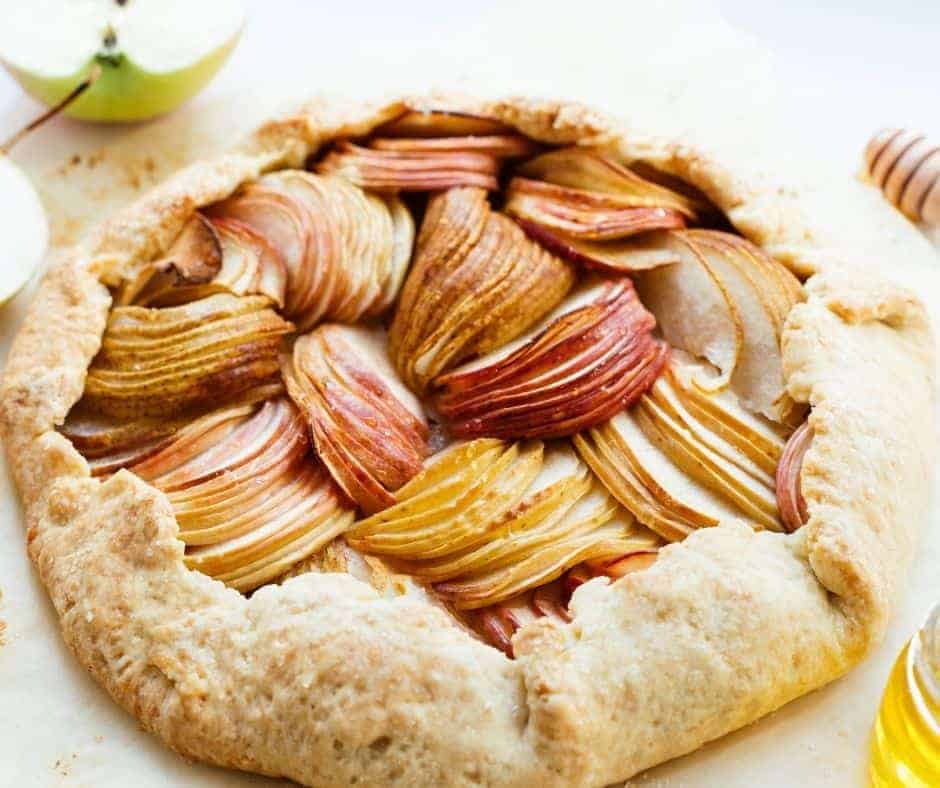 AIR FRYER PEAR GALETTE