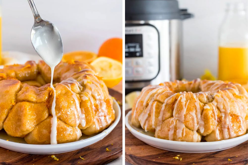 INSTANT POT CITRUS MONKEY BREAD