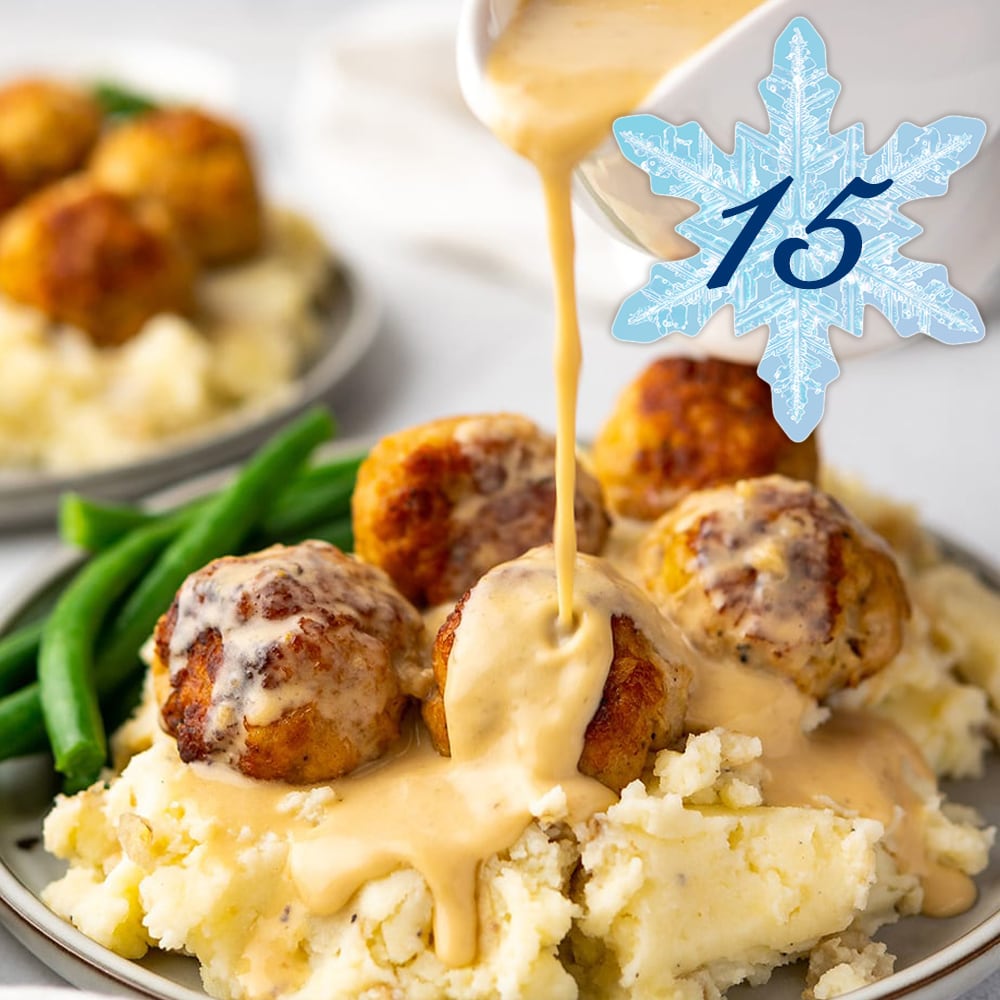 Turkey Meatballs Gravy