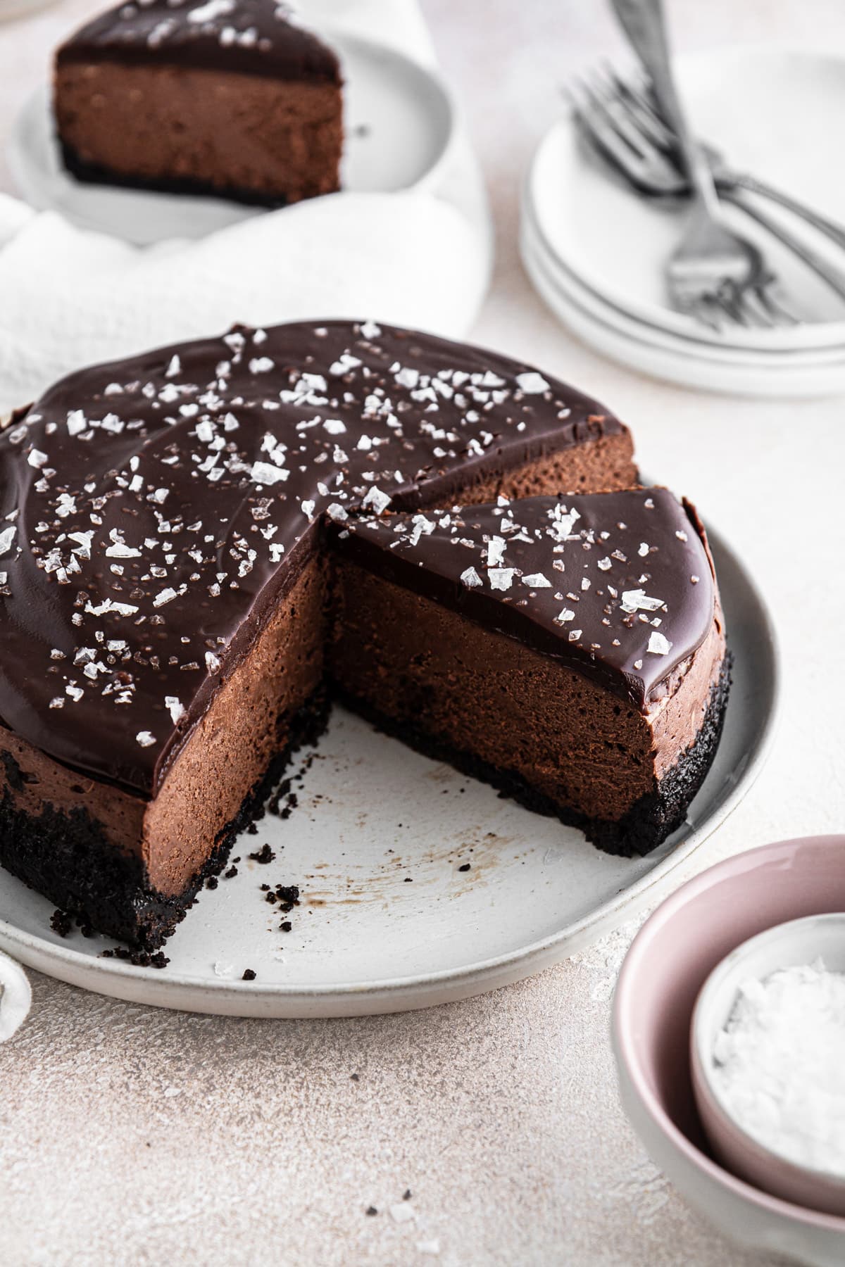 instant pot chocolate cheesecake