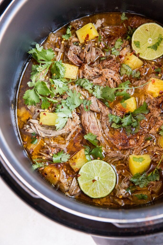 Instant Pot Pulled Pork With Pineapple