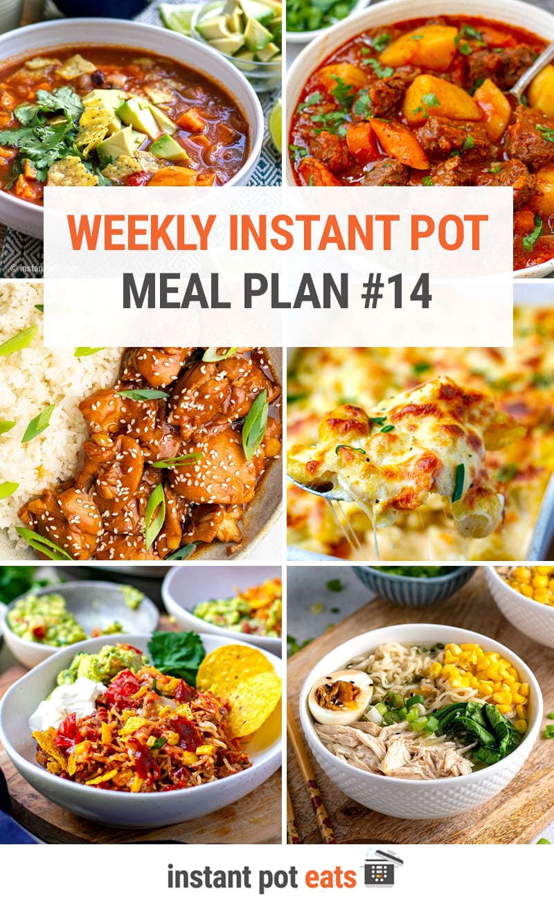 Instant Pot Meal Plan #14 (Winter Is Here!)