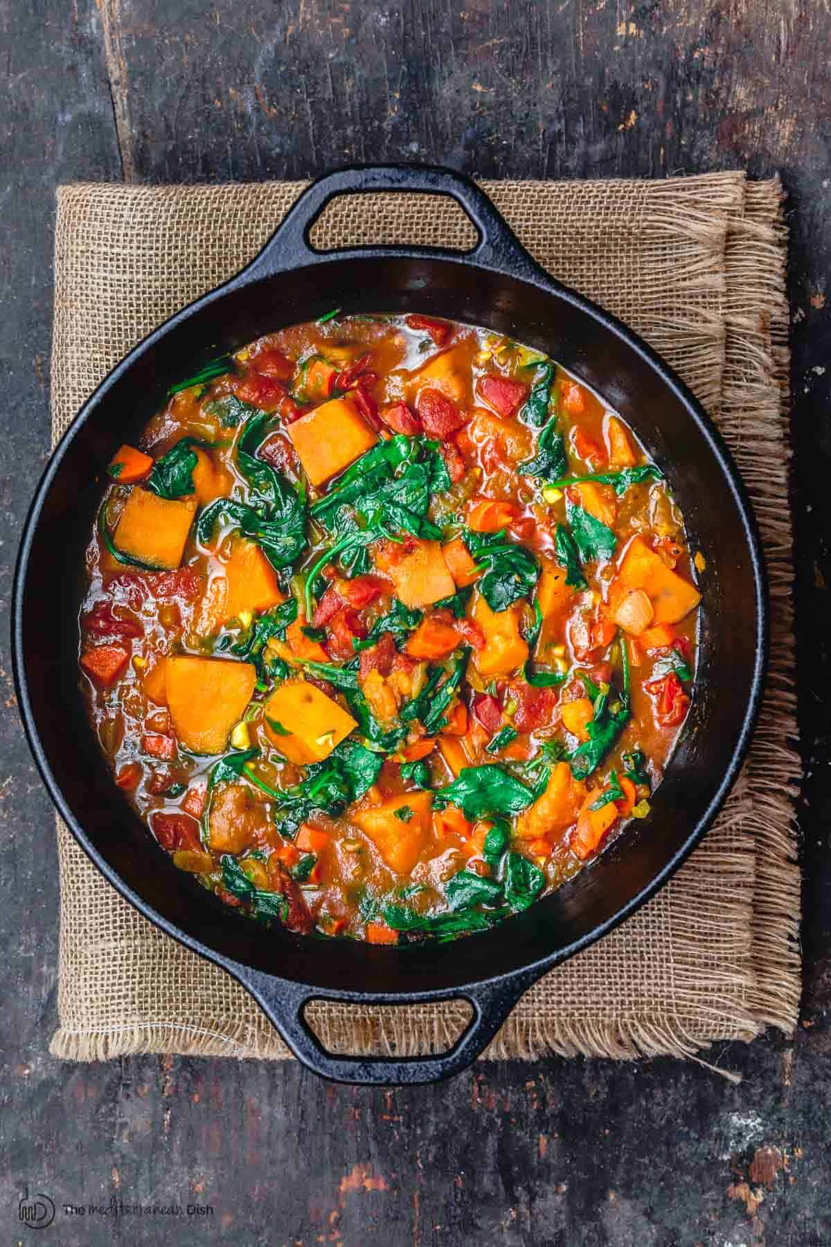 Simple Vegetarian Sweet Potato Stew