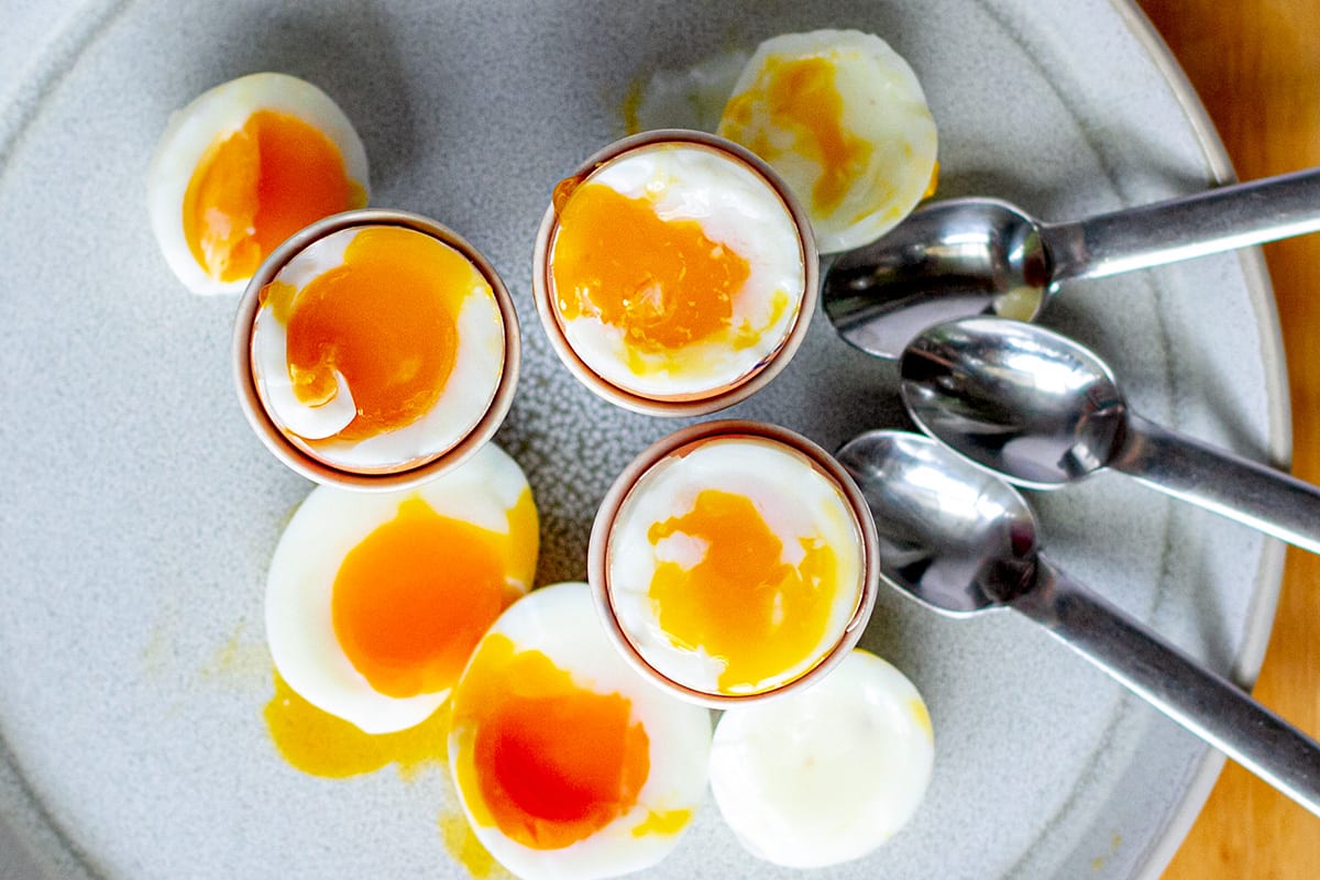 Instant pot boiled eggs