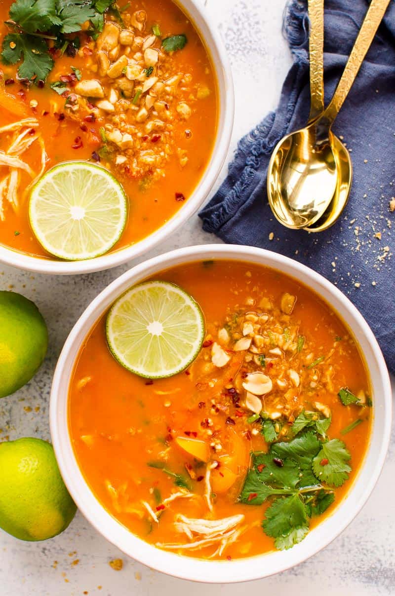 Instant Pot Thai Chicken Soup