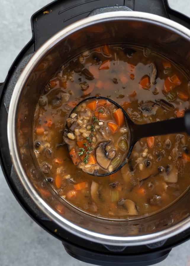 Mushroom Barley Soup