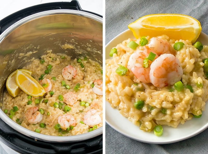 Instant Pot Shrimp Risotto