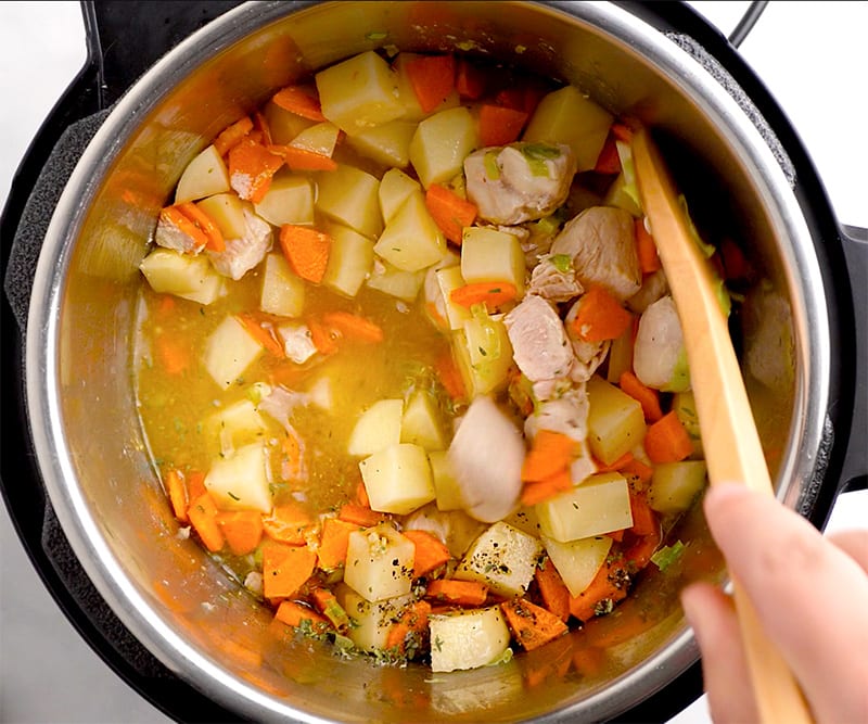 How to make instant pot chicken stew