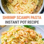 Instant Pot Spaghetti Shrimp Scampi