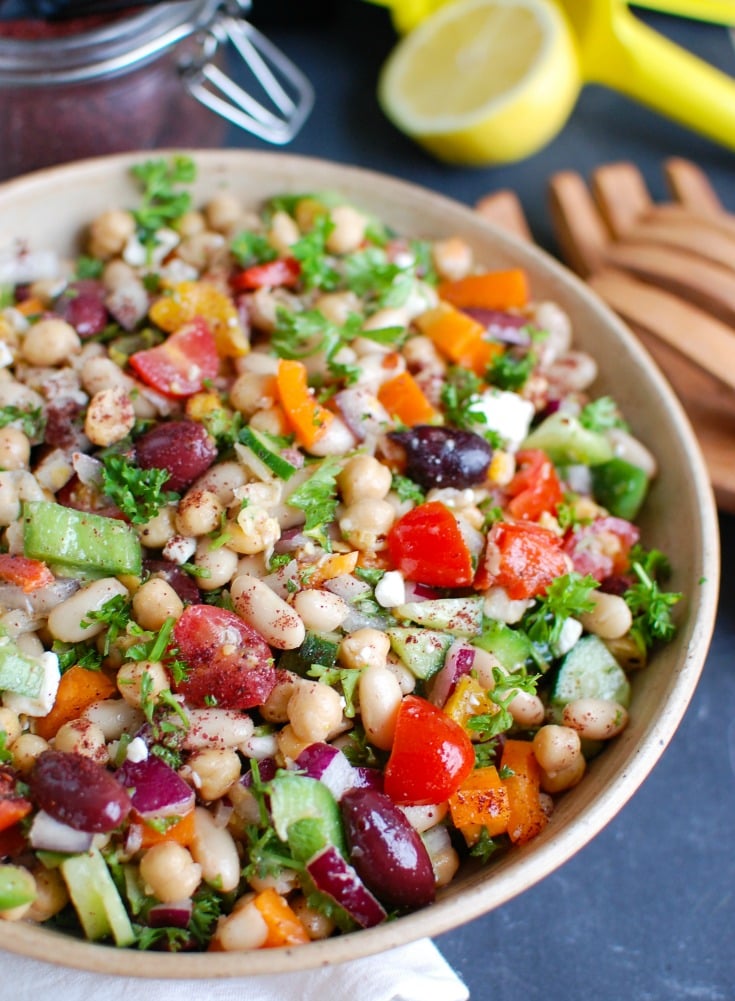 Mediterranean Bean Salad