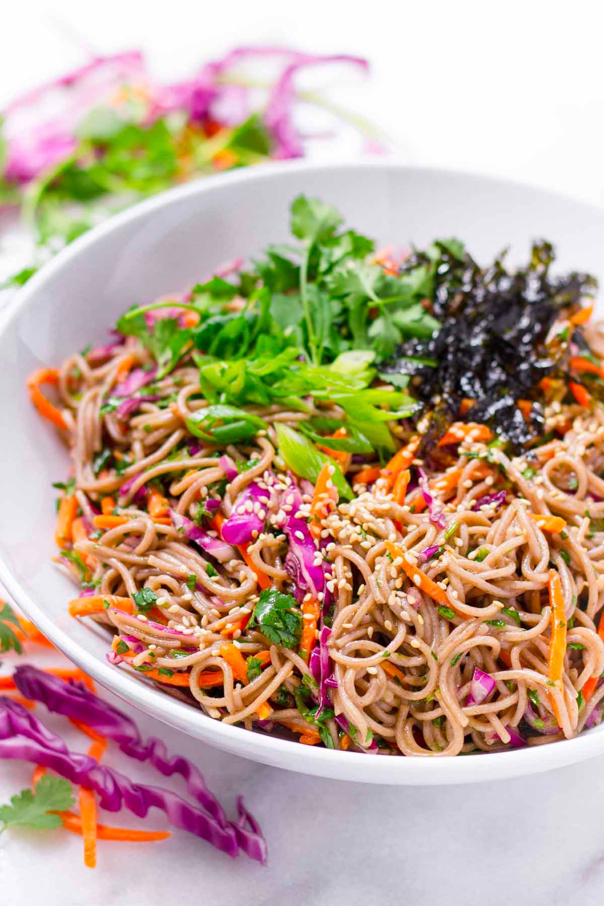 Cold Sesame Noodle Salad