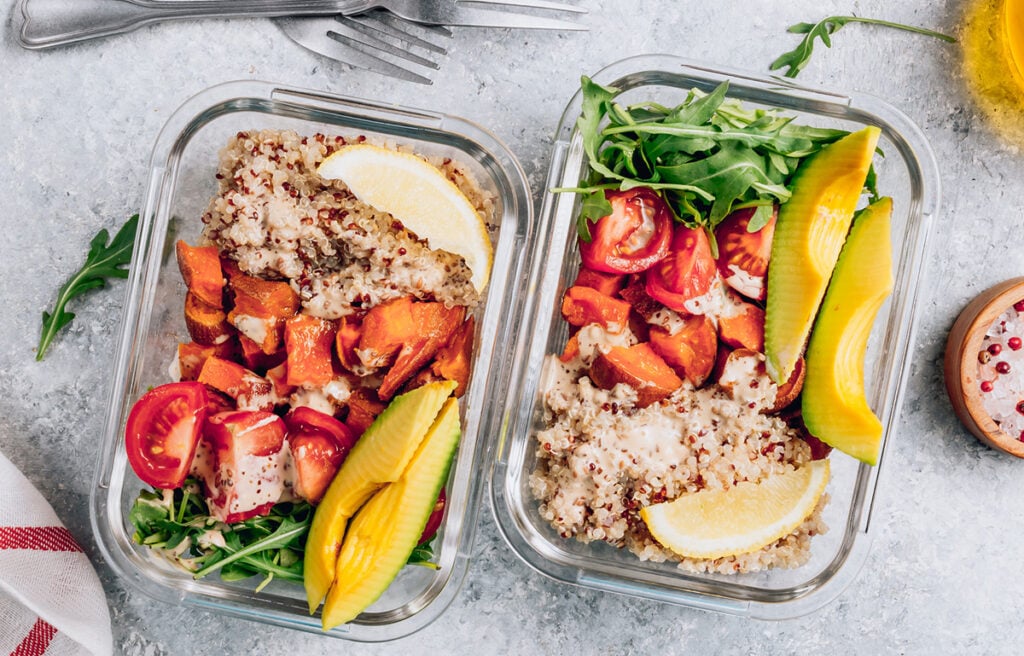 Quinoa Sweet Potato Meal Prep