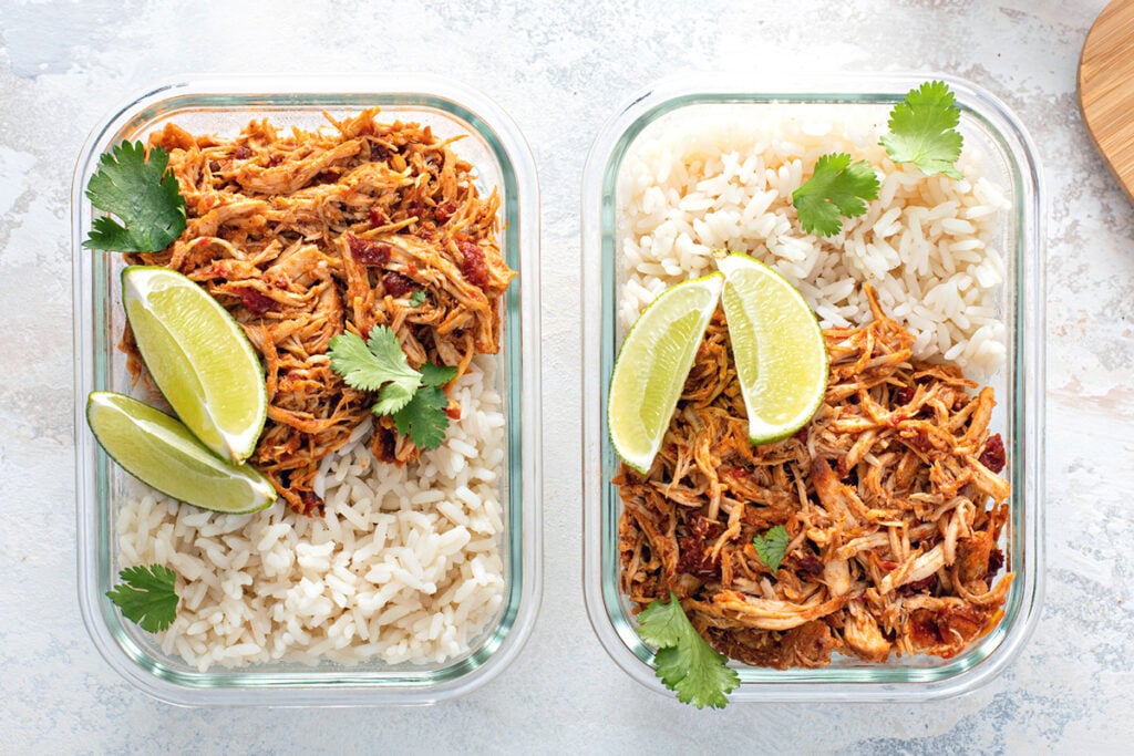 Shredded Chicken Meal Prep