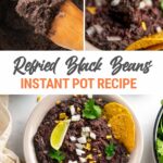 Instant Pot Refried Black Beans