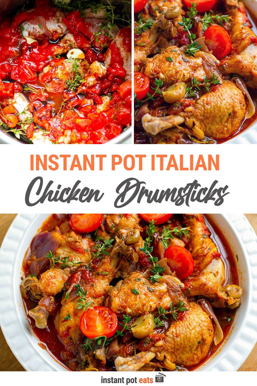 Instant Pot Italian Chicken Drumsticks