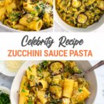 Instant Pot Zucchini Sauce Pasta (Celebrity Recipe)