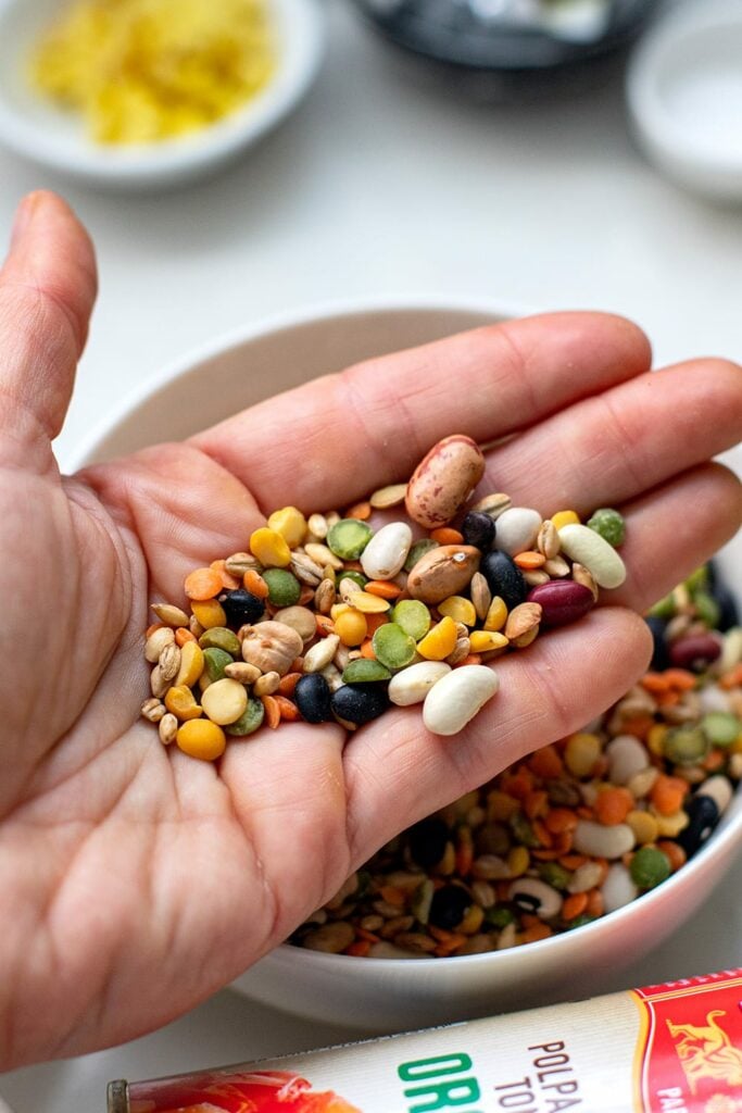 What is in 15 bean mix