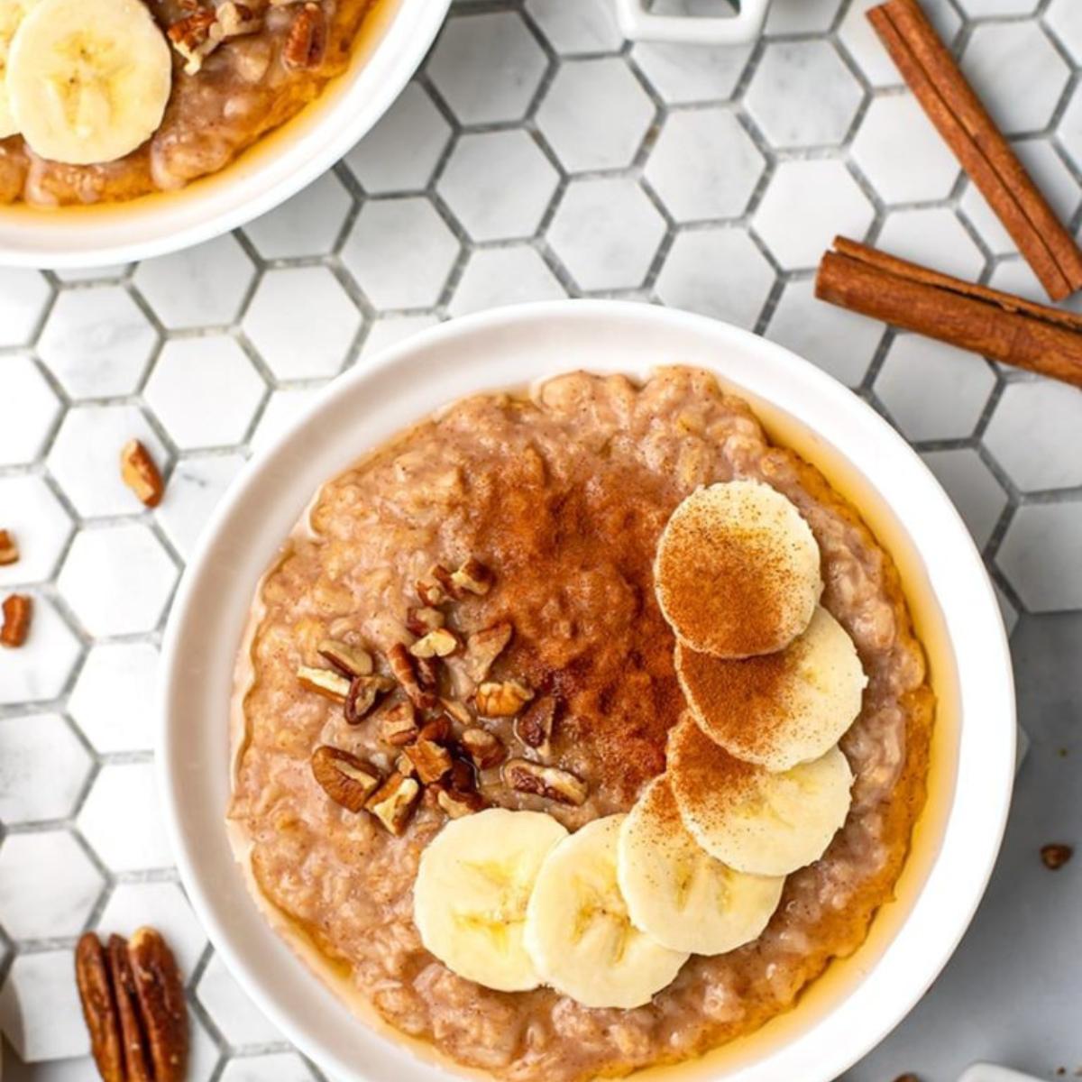 Delicious Instant Pot Baked Oatmeal Bars with rolled oats, sweetened with honey, and packed with fruits and nuts, perfect for a quick, nutritious breakfast or snack.







