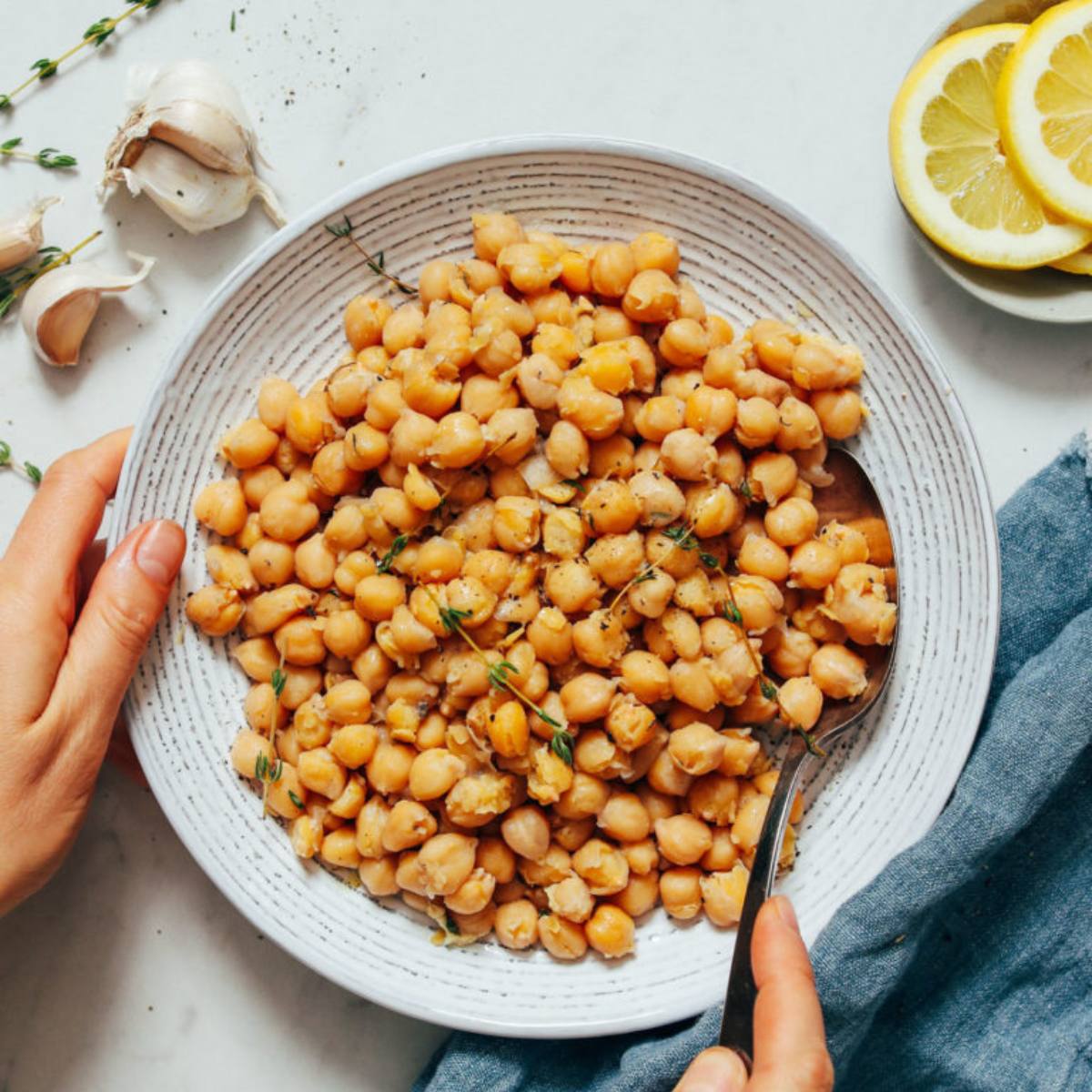 Perfectly cooked Instant Pot Chickpeas, tender and ready for use in hummus, salads, soups, or as a simple snack with your favorite seasonings.







