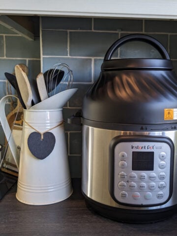 Instant Pot on the kitchen table