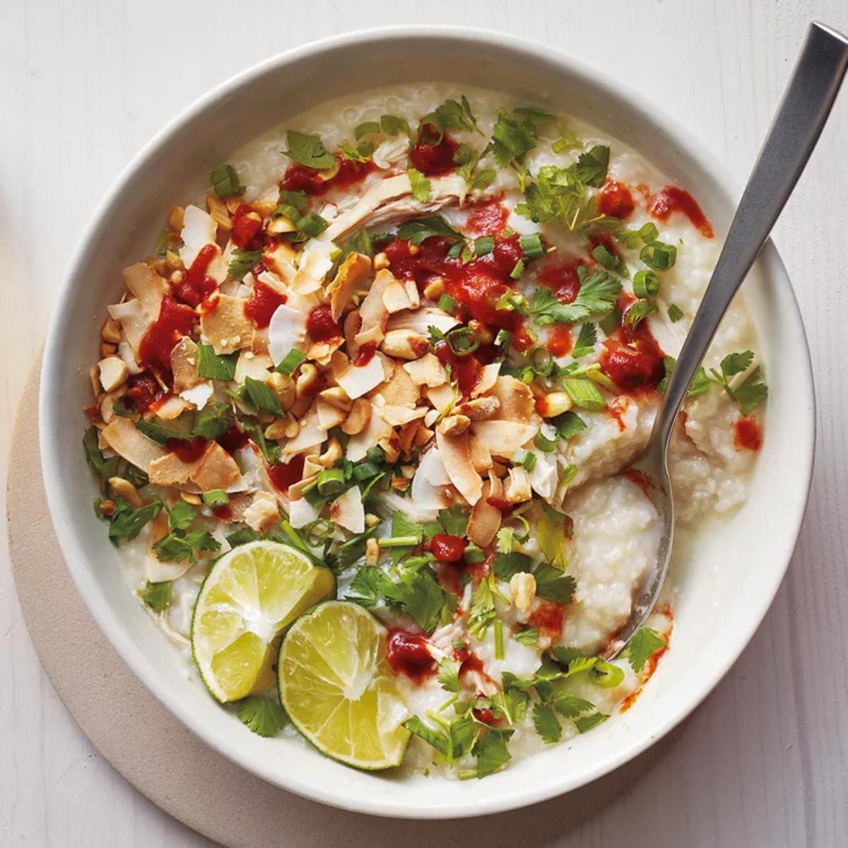 Slow Cooker Chicken and Ginger Congee