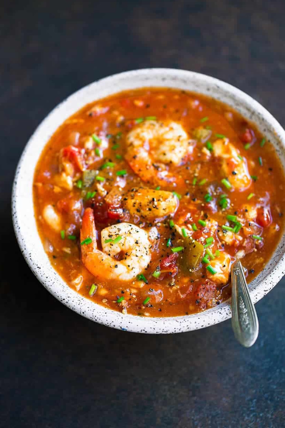 Whole30 Instant Pot Seafood Gumbo 