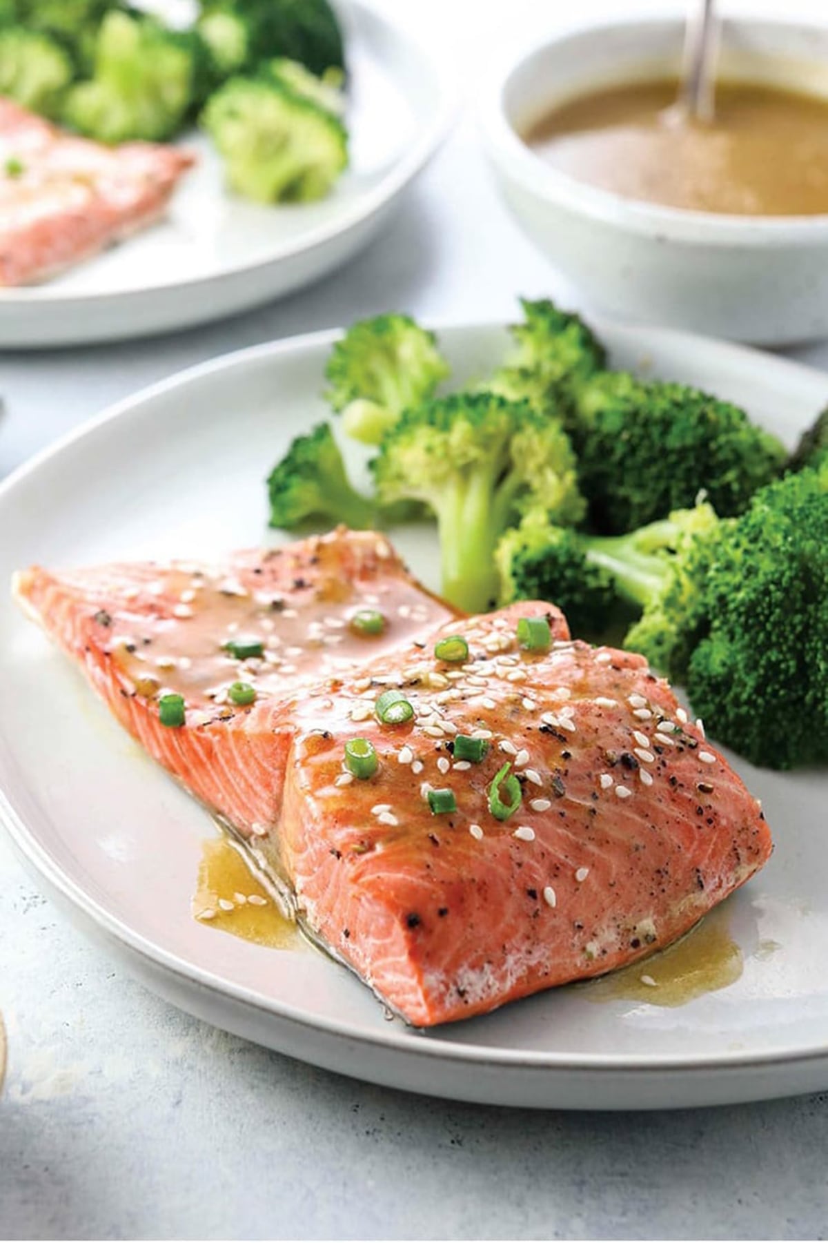 instant pot salmon broccoli