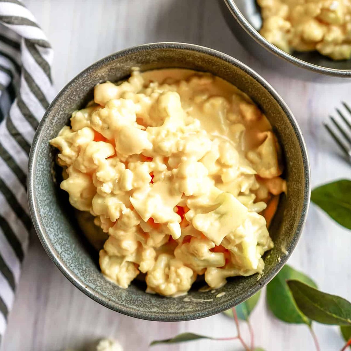 low carb cauliflower mac and cheese
