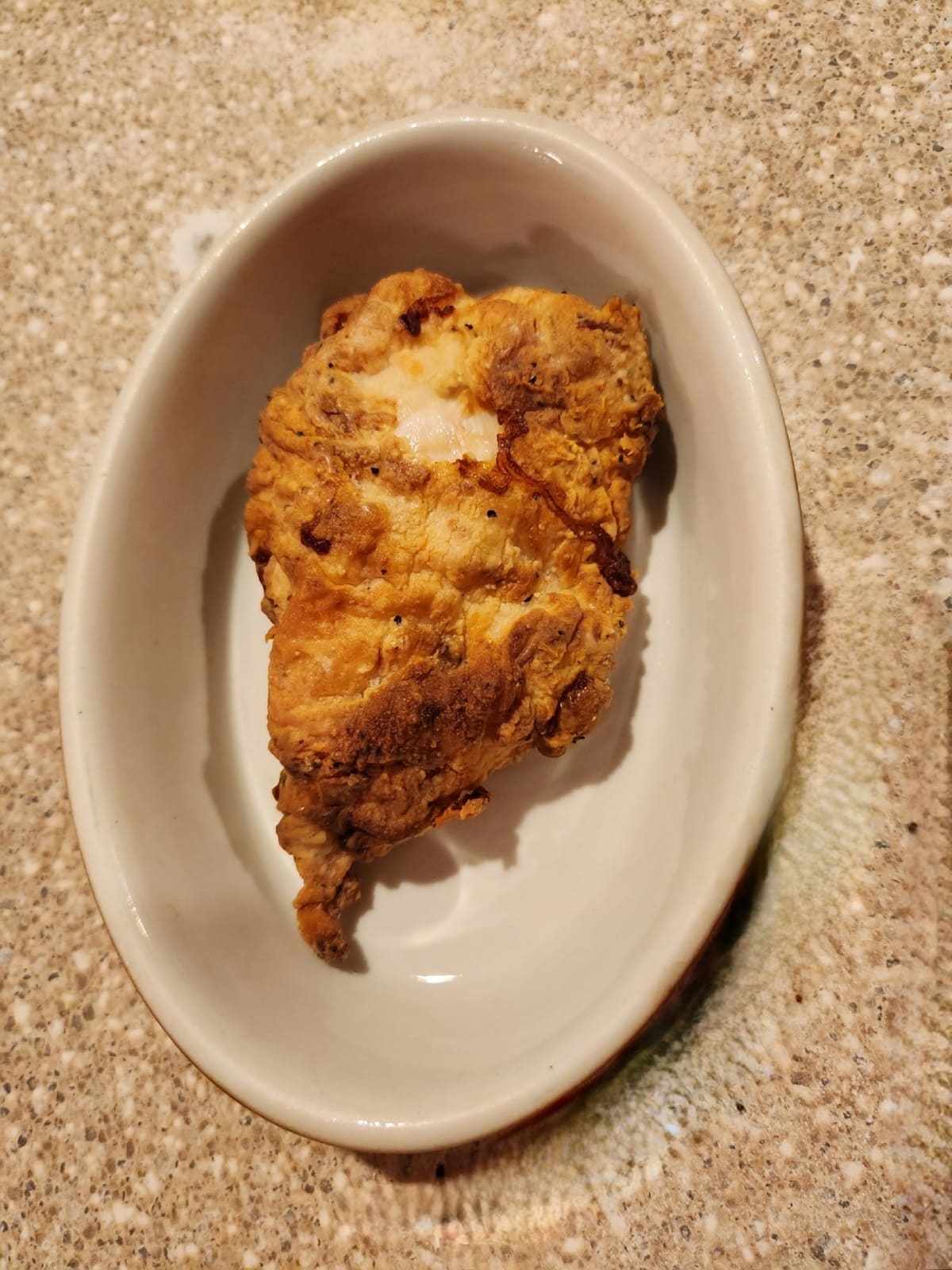 air fried chicken in a bowl