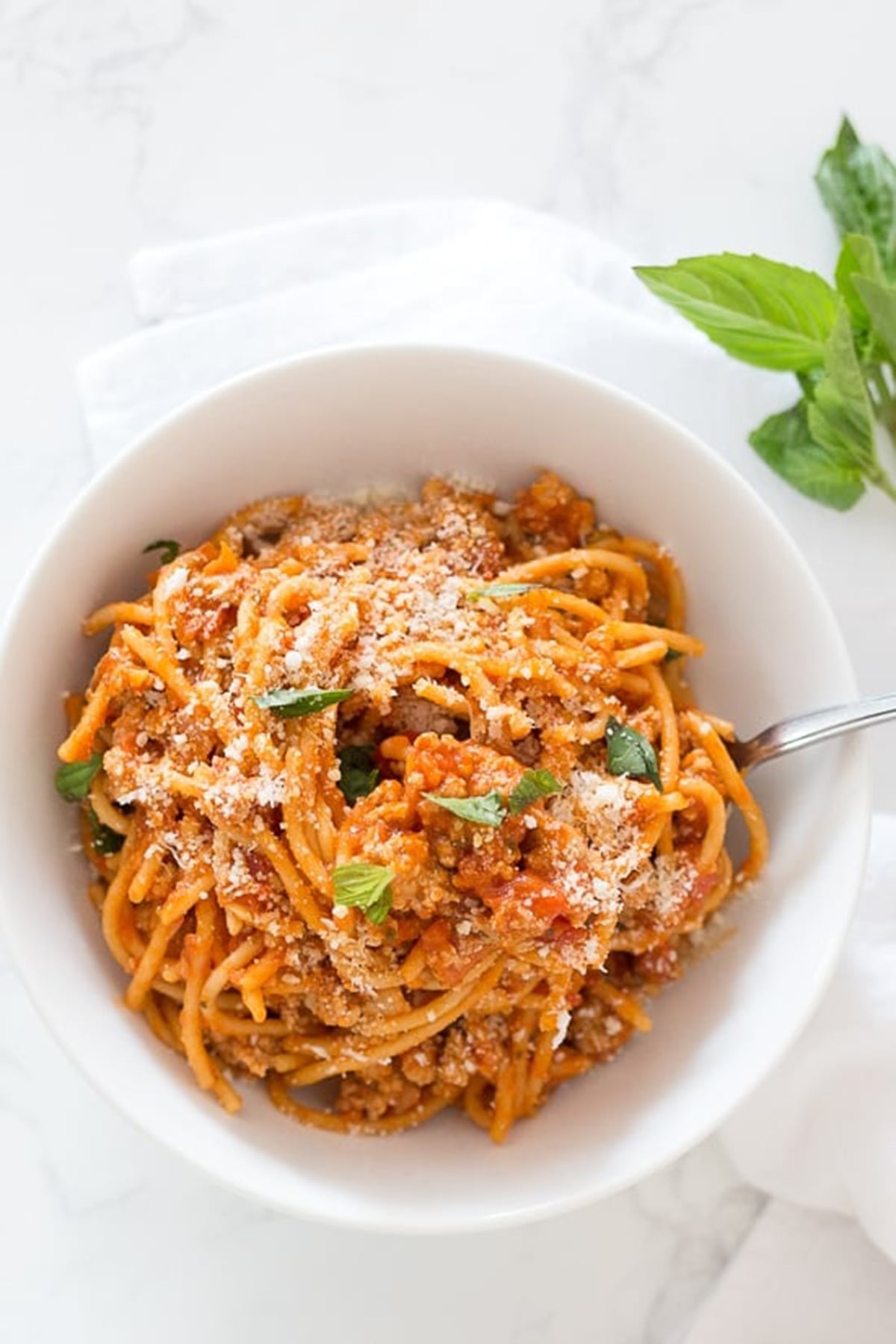 One-Pot Spaghetti WIth Meat Sauce