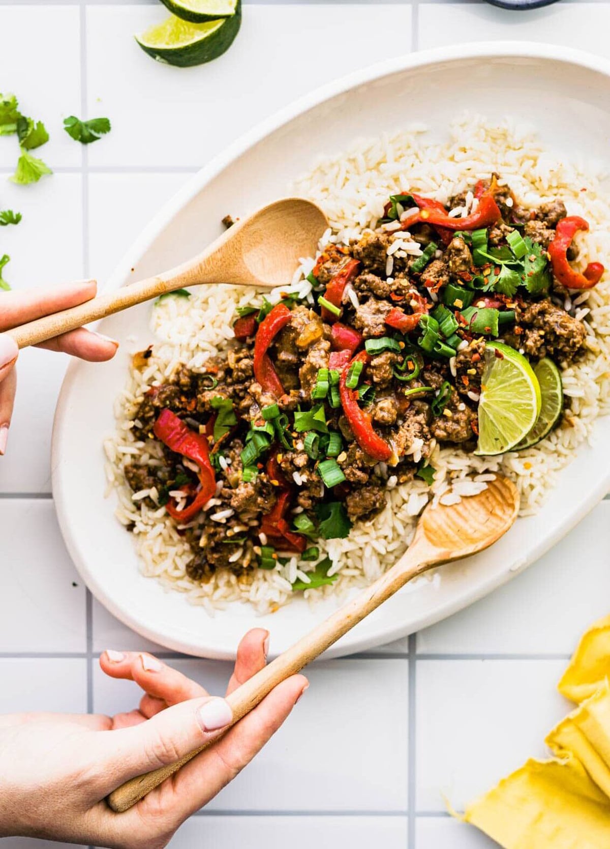 Instant Pot Ground Beef Bulgogi