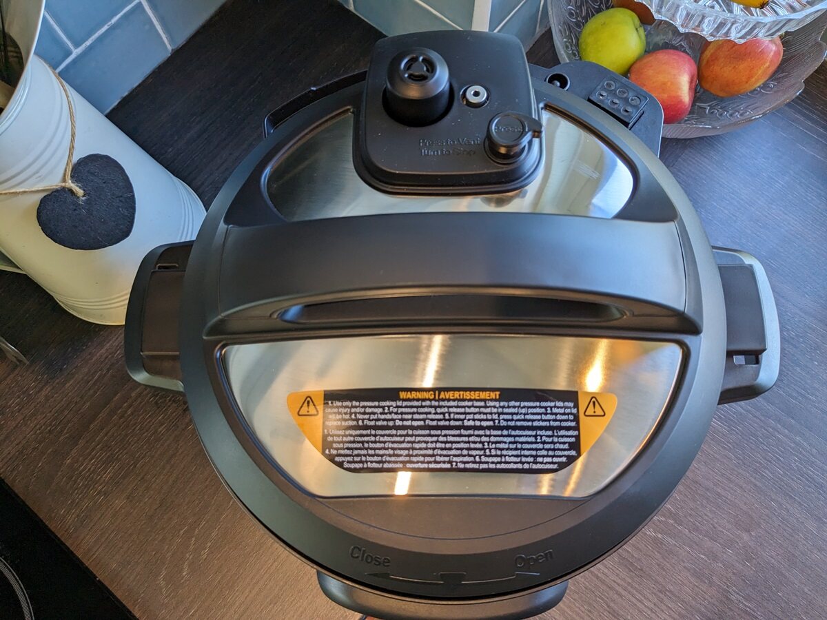 the lid of the Instant Pot