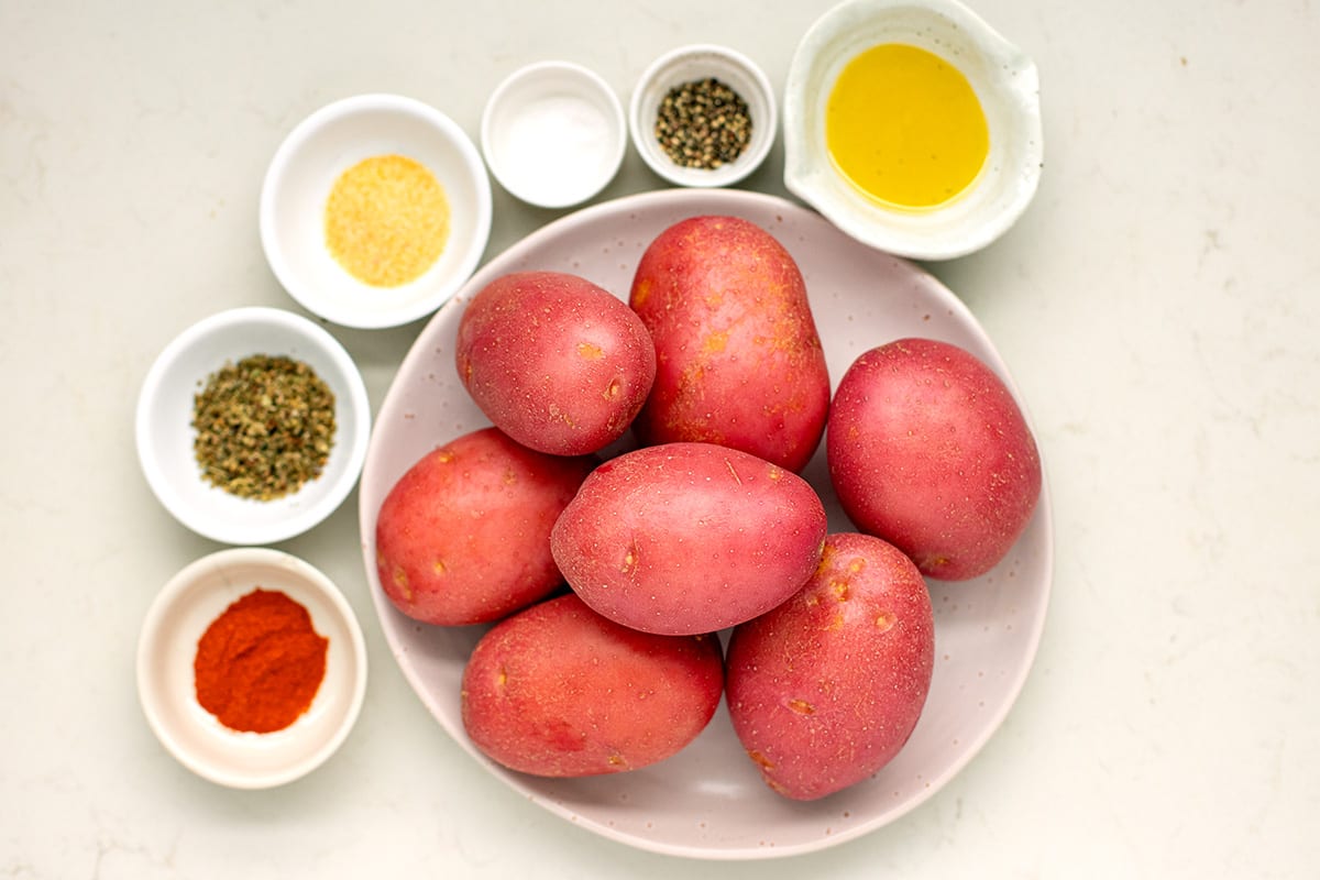 red potatoes air fryer ingredients