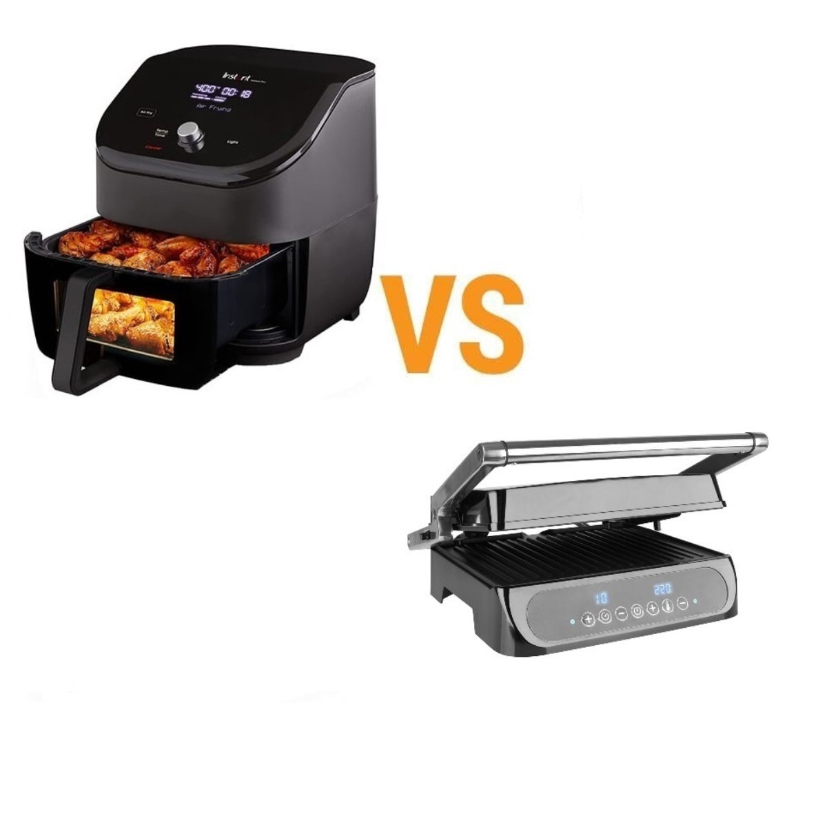 air fryer vs electric grill