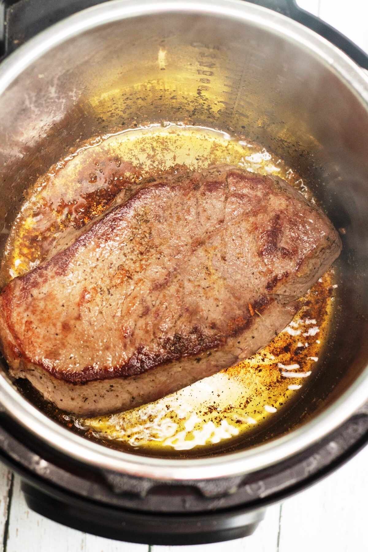 Steak in an instant pot