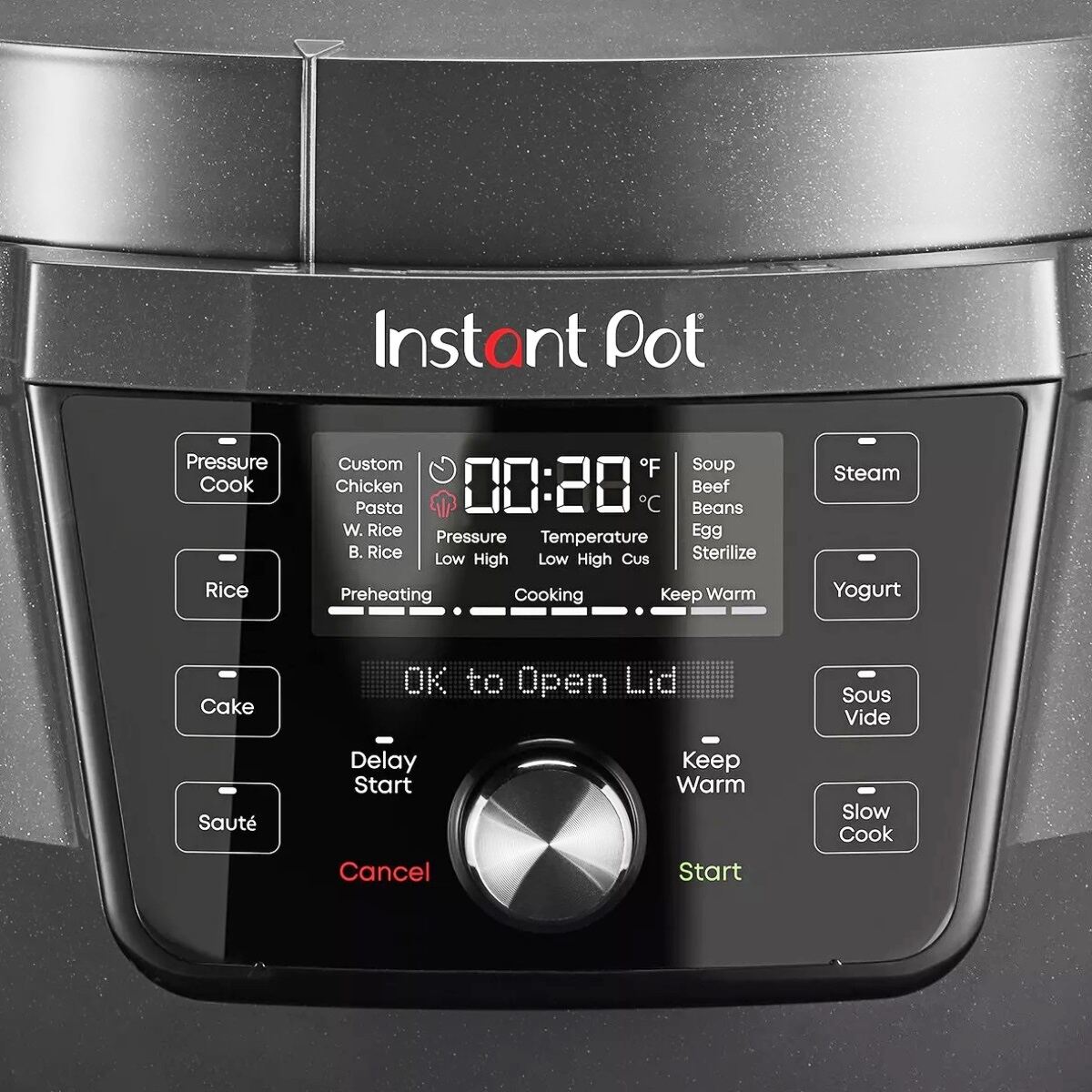 instant pot rio: cooking programs