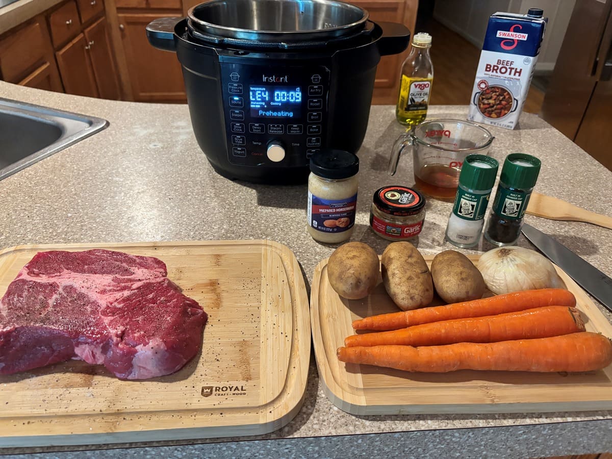 Can i cook a frozen roast in a pressure cooker sale