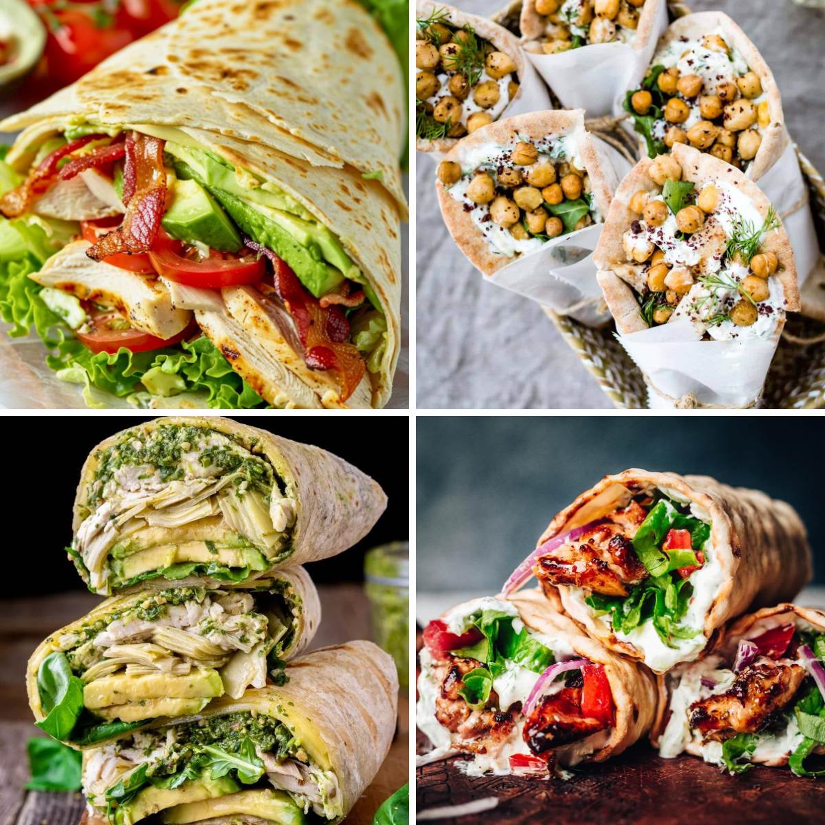 chicken wrap recipes