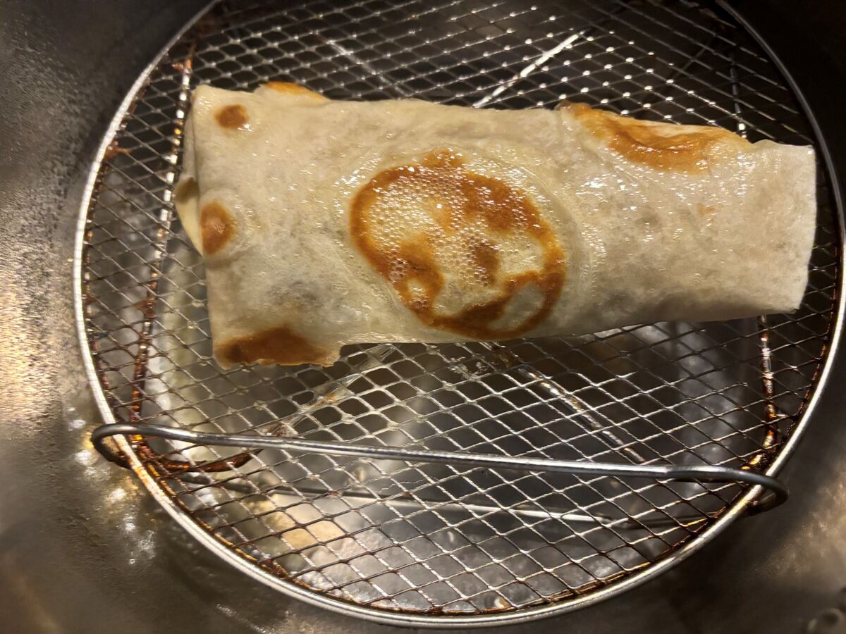 reheat burrito