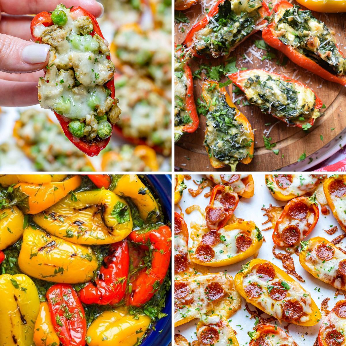 mini sweet pepper recipes