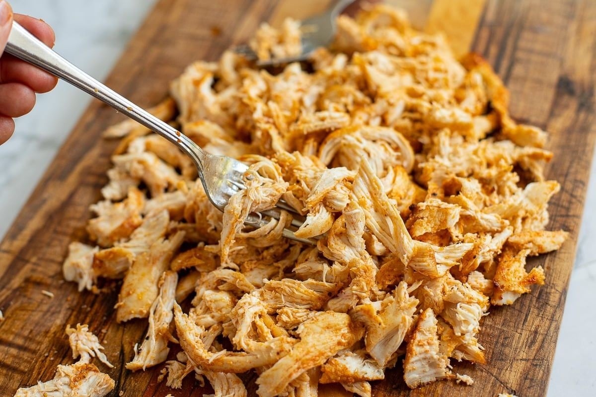 air fryer shredded chicken