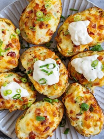 air fryer twice baked potatoes