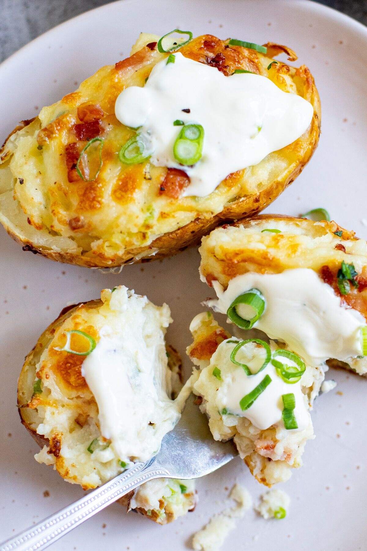 air fryer twice baked potatoes